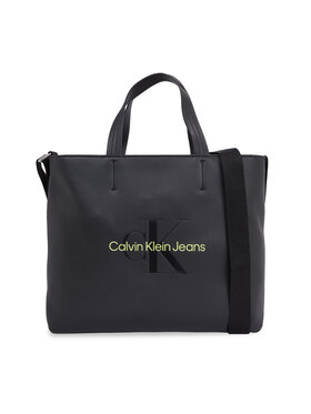 Calvin Klein Jeans Calvin Klein Jeans Táska Sculpted Mini Slim Tote26 Mono K60K611547 Fekete