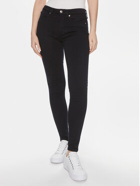 Tommy Hilfiger Tommy Hilfiger Traperice WW0WW41295 Tamnoplava Skinny Fit