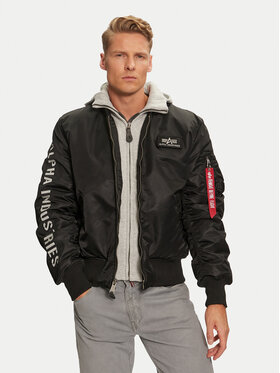 Alpha Industries Alpha Industries Bunda bomber AI.133104-198-XXL Černá Slim Fit