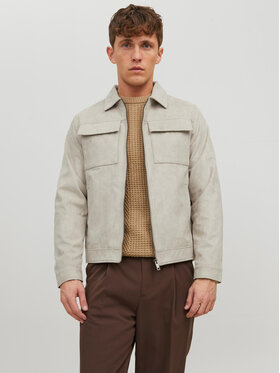 Jack&Jones Jack&Jones Яке от имитация на кожа Payton 12213082 Бежов Regular Fit