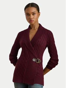 LAUREN RALPH LAUREN LAUREN RALPH LAUREN Svetr 200808258027 Bordó Relaxed Fit