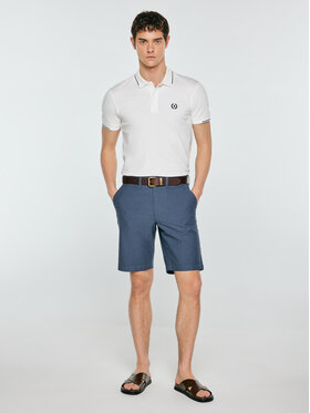 BIG STAR BIG STAR Szorty jeansowe ROSSINO Niebieski Chino Fit