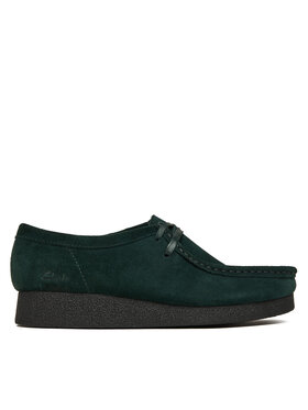 Clarks Clarks Polobotky WallabeeEVOSh 26184613 Zelená