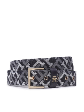 Tommy Hilfiger Tommy Hilfiger Ženski pas Th Square 3.0 Denim AW0AW14245 Črna