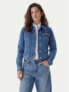 Tommy Jeans Tommy Jeans Kurtka jeansowa Vivianne DW0DW22489 Niebieski Slim Fit
