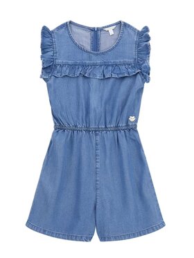 Guess Kids Guess Kids Tuta Tuta Lyocell denim ss rom Blu