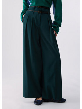Liu Jo Liu Jo Pantalone da abito WF6309T743AX0797 Verde Loose Fit