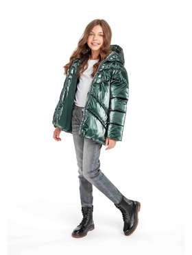 MINOTI MINOTI Kurtka zimowa 16coat 19 Zielony Regular Fit