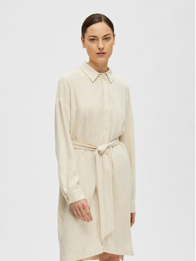 Selected Femme Selected Femme Haljina košulja 16089666 Siva Relaxed Fit