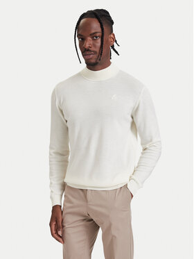 KARL LAGERFELD KARL LAGERFELD Golf 655002 564399 Beżowy jasny Regular Fit