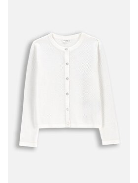 Coccodrillo Coccodrillo Sweter WC6172205EJG-001 Biały Regular Fit