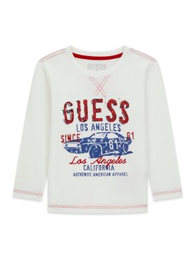 Guess Kids Guess Kids T-Shirt 177379 Biały Classic Fit