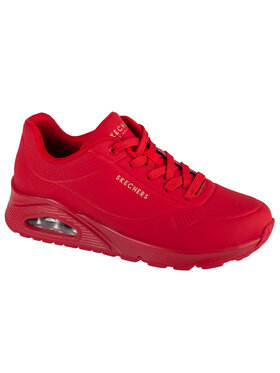 Skechers Skechers Sneakersy Uno-Stand on Air Czerwony