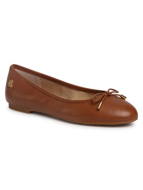 Lauren Ralph Lauren Lauren Ralph Lauren Балеринки Jayna 802806870009 Кафяв
