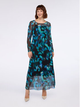 Fiorella Rubino Fiorella Rubino Sukienka wieczorowa 7948L001151N0Z4 Turkusowy A-Line Fit