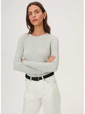 LEBRAND LEBRAND Longsleeve Faro Biały