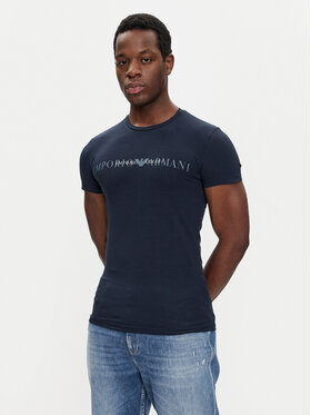 Emporio Armani Underwear Emporio Armani Underwear Tricou 111035 4F729 00135 Bleumarin Slim Fit