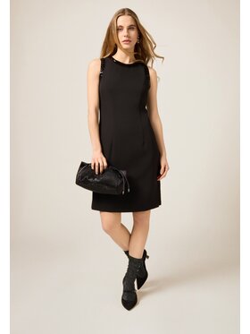 Oltre Oltre Vestito da giorno 7029R005035N033 Nero Slim Fit