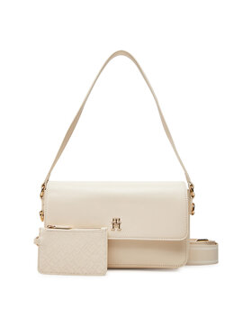 Tommy Hilfiger Tommy Hilfiger Borsetta Th Distinct Conv Crossover AW0AW17219 Beige