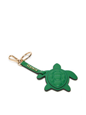 PINKO PINKO Brelok Turtle Keychain 105035 A2IL Zielony