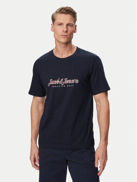 Jack & Jones Jack & Jones T-Shirt Montauk Type 12290887 Μπλε Regular Fit