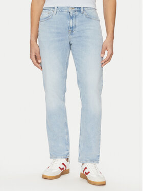 Tommy Hilfiger Tommy Hilfiger Jeans hlače Denton MW0MW38813 Svetlo modra Straight Fit