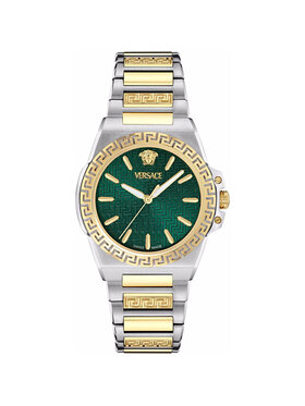 Versace Versace Zegarek VE0D00425 Srebrny