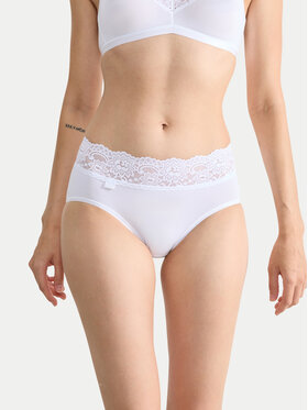 Sloggi Sloggi Culotte classiche Romance 10031896 Bianco