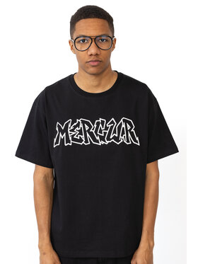 Mercur Mercur T-Shirt Throw Up Czarny Relaxed Fit