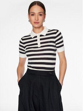 Tommy Hilfiger Tommy Hilfiger Polo särk WW0WW37937 Tumesinine Regular Fit