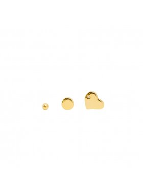 ANIA KRUK ANIA KRUK Piercing SMVKS0450Z Żółte złocenie