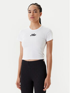 HUGO HUGO Футболка Delanor_2 50539132 Бежевий Slim Fit