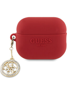 Guess Guess Etui na słuchawki AirPods Pro 2 Czerwony