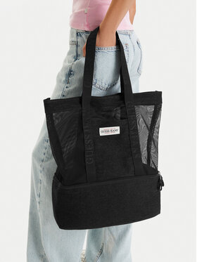 Guess Jeans Guess Jeans Kabelka CWBEO-GUESS-M-004-09 Čierna