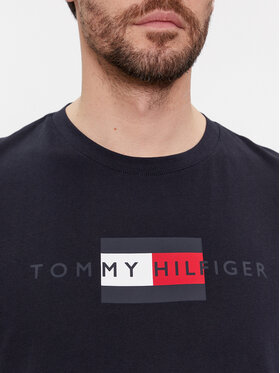 Tommy Hilfiger T-shirt MW0MW37859 Tamnoplava Regular Fit