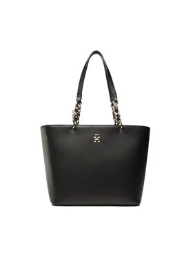 Tommy Hilfiger Tommy Hilfiger Torbica Th Chic Tote AW0AW14179 Crna