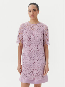Luisa Spagnoli Luisa Spagnoli Sukienka koktajlowa Pendice 541767 Fioletowy Regular Fit