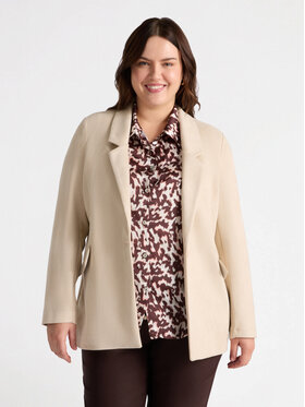 Fiorella Rubino Fiorella Rubino Giacca outdoor R165L000327N002 Écru Regular Fit