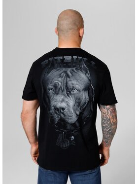 PITBULL PITBULL T-Shirt Koszulka Born in 1989 L Czarny Regular Fit