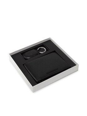 Emporio Armani Emporio Armani Set novčanik i privjesak Y4R222 Y068E 80001 Crna