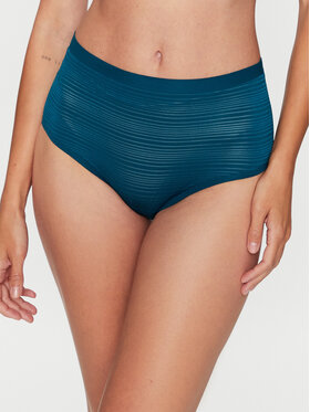 Chantelle Chantelle Klasične spodnje hlačke z visokim pasom Soft Stretch C20D70 Zelena