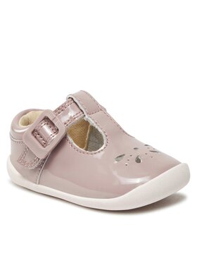 Clarks Clarks Półbuty Roamer Star T 261434637 Różowy