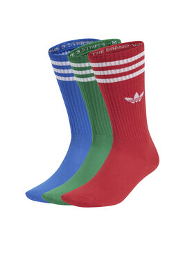 adidas adidas Set de 3 perechi de șosete medii unisex High Crew JJ1985 Colorat