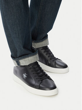 Calvin Klein Calvin Klein Snīkeri Low Prof Cupsole Lth HM0HM02123 Melns