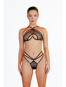 Perilla Perilla Biustonosz top Margot Top Czarny