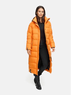 Navahoo Navahoo Kurtka zimowa Isalie Pomarańczowy Regular Fit