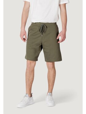 REPLAY REPLAY Kąpielówki M9032.000.23802 Zielony Bermuda Fit
