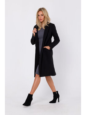 Made of Emotion Made of Emotion Kabát M758 Černá Modern Fit