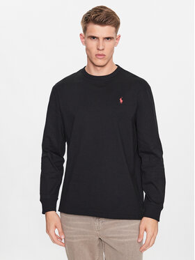 Polo Ralph Lauren Polo Ralph Lauren Тениска с дълъг ръкав 710842632001 Черен Regular Fit
