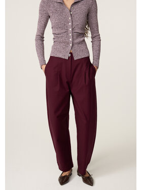 Fabienne Chapot Fabienne Chapot Spodnie materiałowe 6862-1853-99 Czerwony Regular Fit